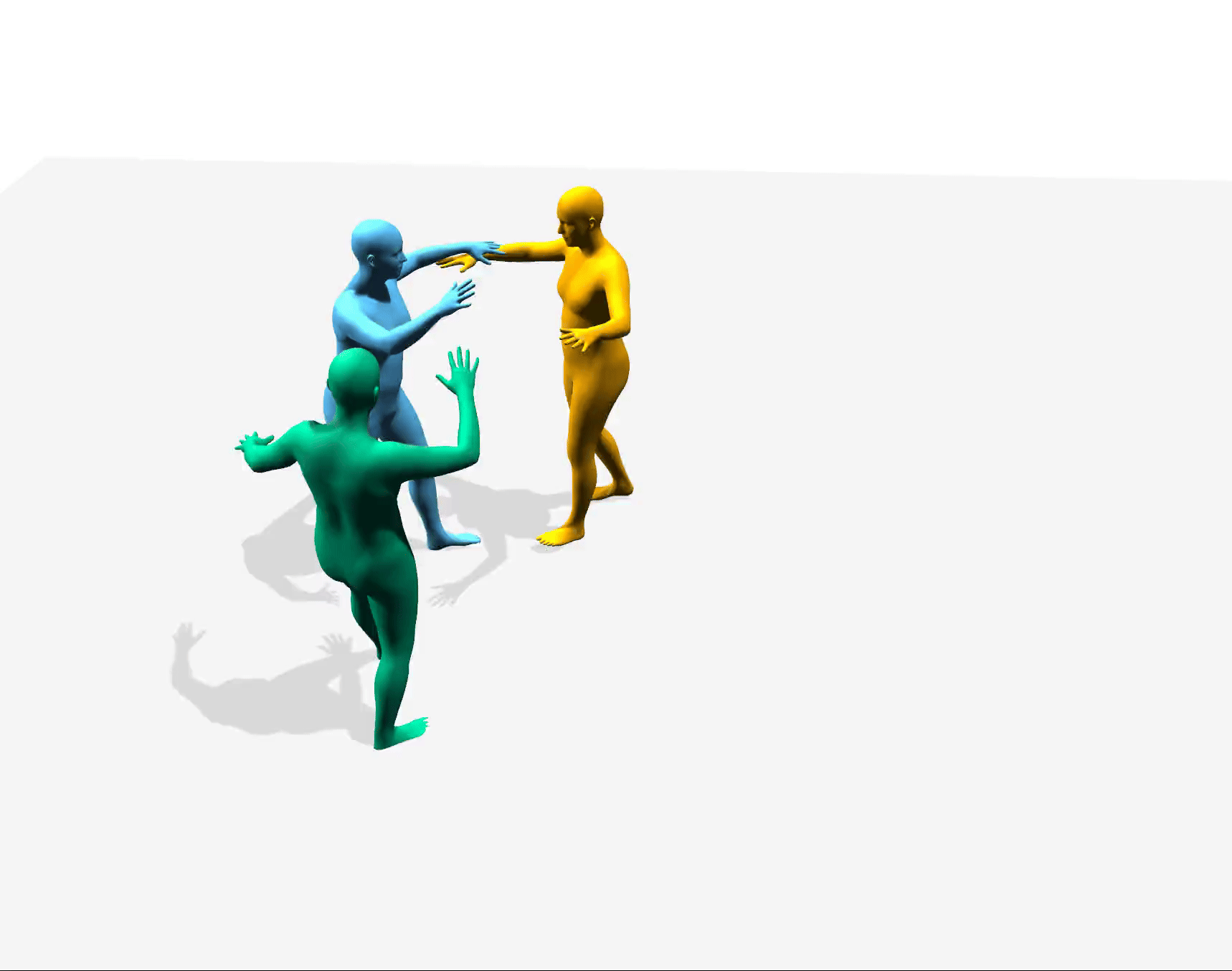 UMF: Three performers latin dance