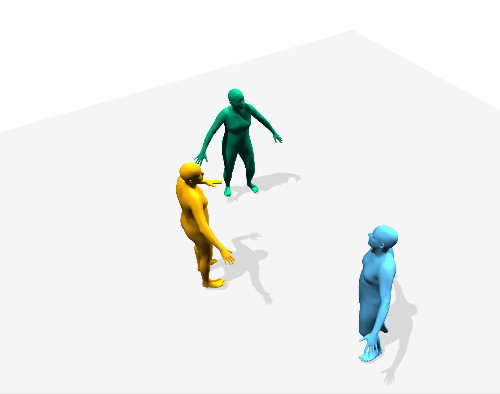 UMF: Three performers sparring